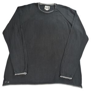 Converse One Star Mens XL Sweatshirt Black Long Sleeve Pullover Casual Skate